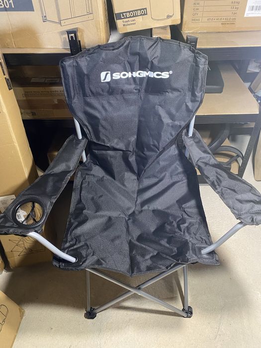 Комплект от 2 сгъваеми къмпинг стола