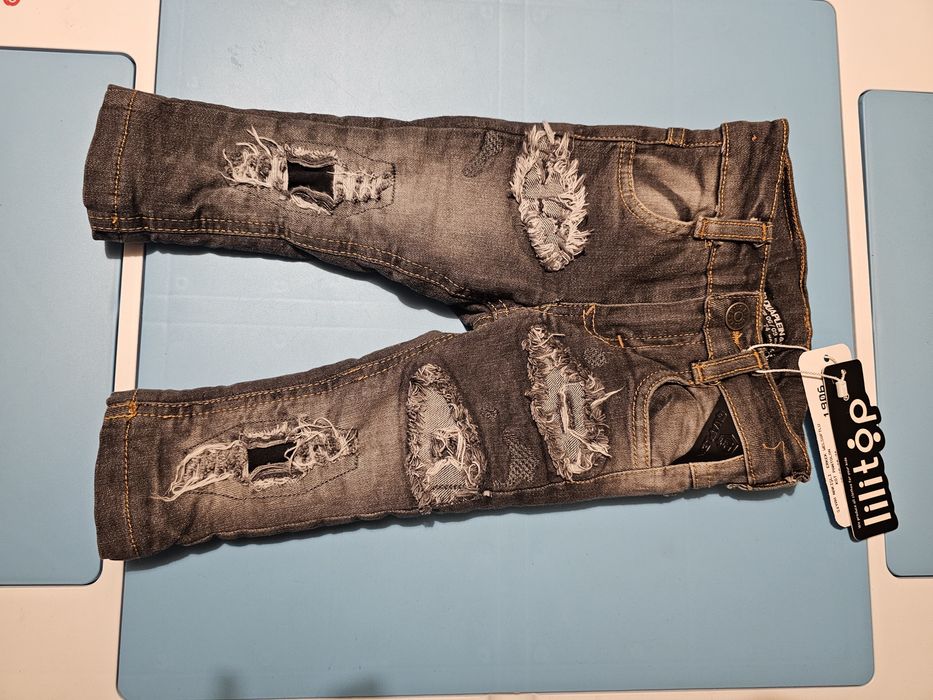 Нови бебешки - детски дънки lilitop, размер 74