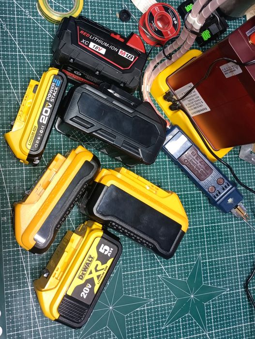 Аккумуляторы DeWalt, Makita, Milwaukee и пр