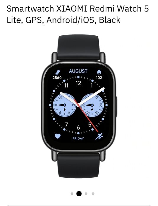 Smartwatch xiaomi Redmi watch 5 lite black sigilat