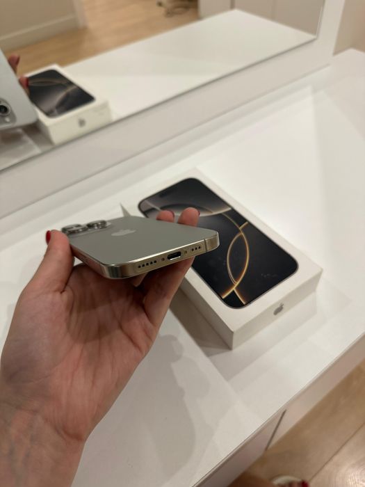Iphone 16 pro silver 256gb