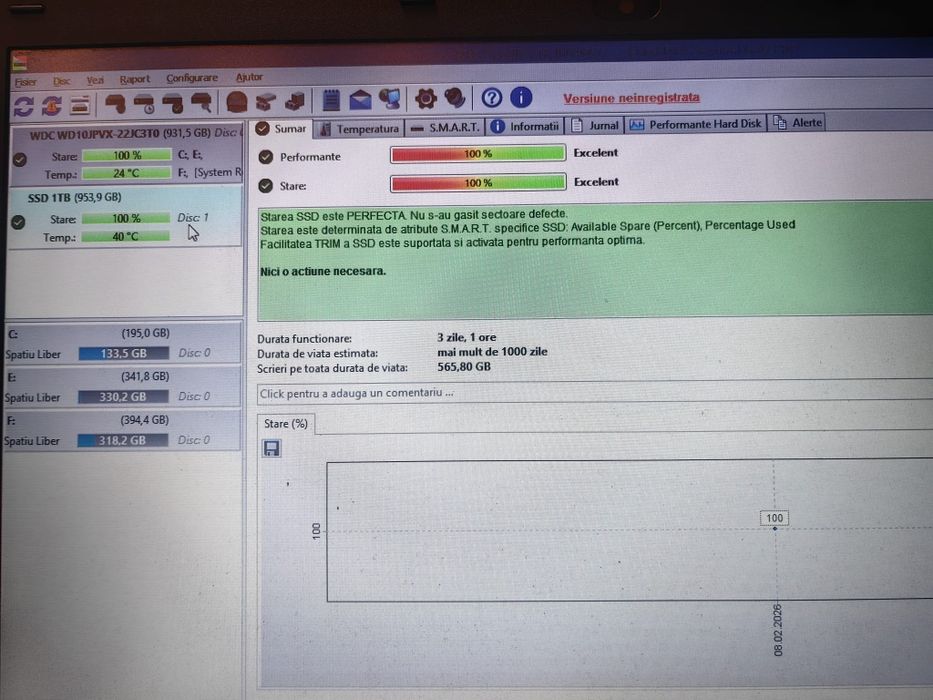 Vând ssd de 4tb  citiți anunțul va rog