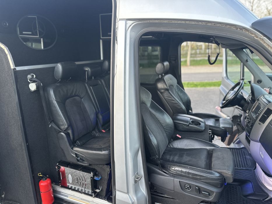 Mercedes-Benz Sprinter Motor 3.0 CDi 190Cp Automat Extra lung XXL,  Dotari Top ! 319,318,316,313,519,518,516,319,