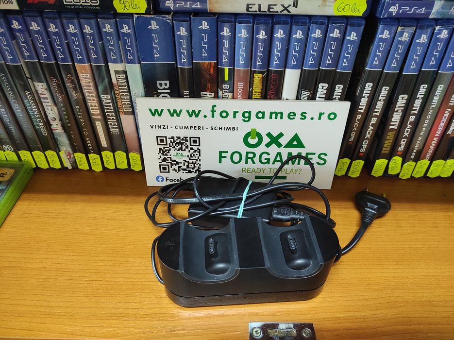 Charging Station Sony PS4 Încărcător controllere PlayStation 4
