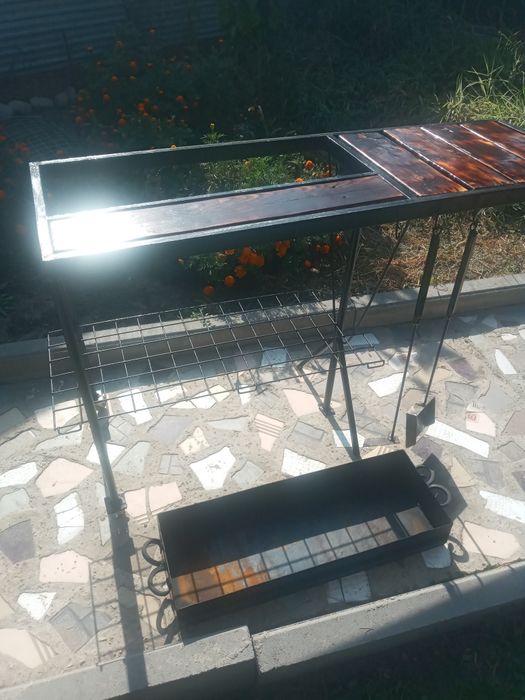 Продам мангал на колесах