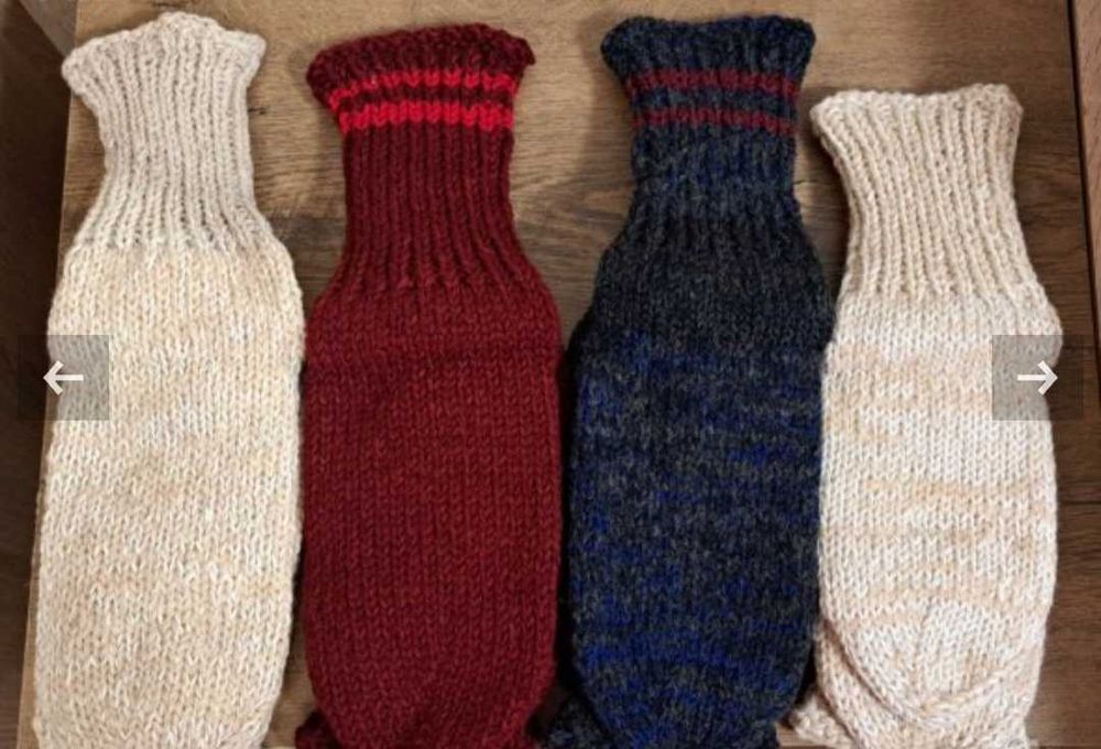 НОВИ Ръчно плетени зимни чорапи