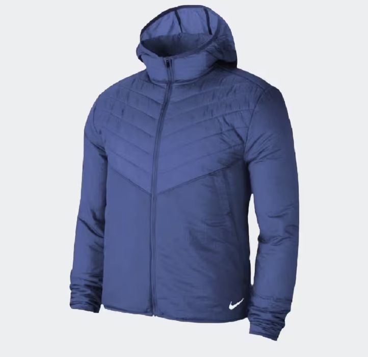 Nike Men's Sports Running Aerolayer Lightweight Jacket Navy