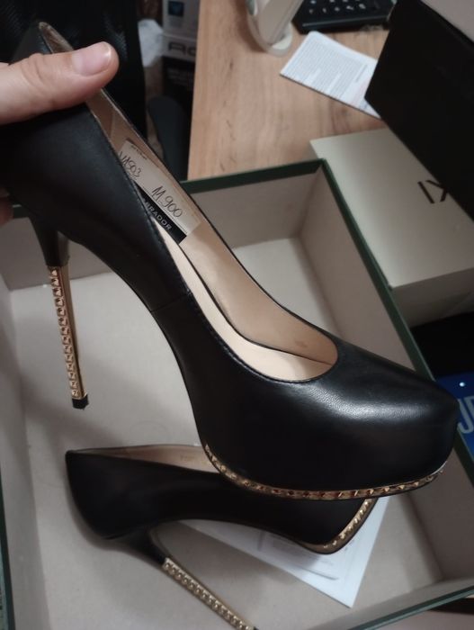 Pantofi dama piele noi 37