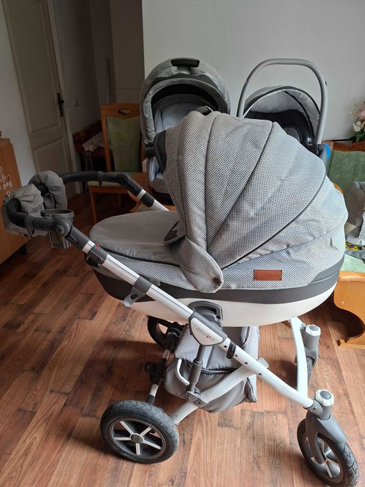 Cărucior Krausman Contempo Grey 3in1