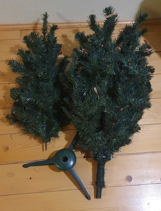 Brad artificial - ornamente și obiecte Crăciun