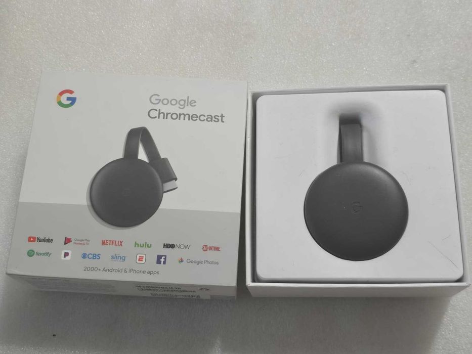 Media Player Chromecast Google 3rd Gen. Model NC2-6A5-1600 HDMI