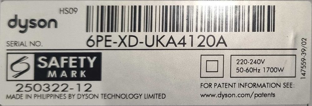 Dyson Airwrap Co‑anda2x