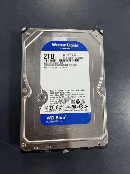 2 tb hdd WD orginal
