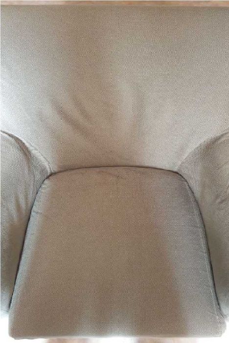 Кресло мягкое серое