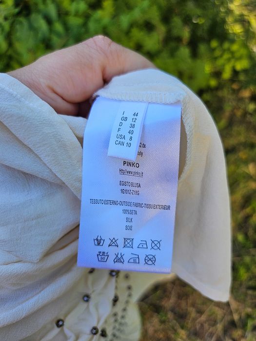 Pinko блуза 100% коприна Пинко