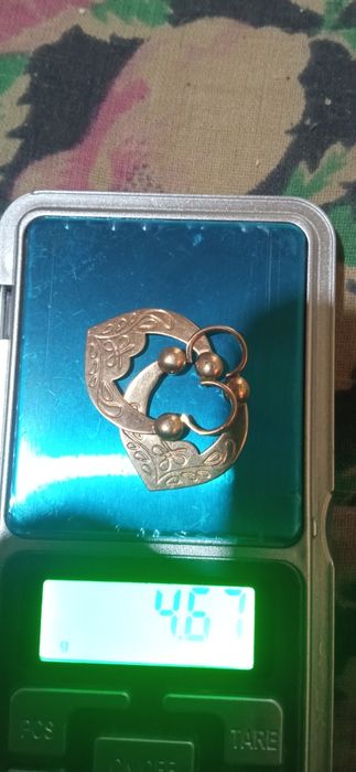 Золотые серьги  583 пробы