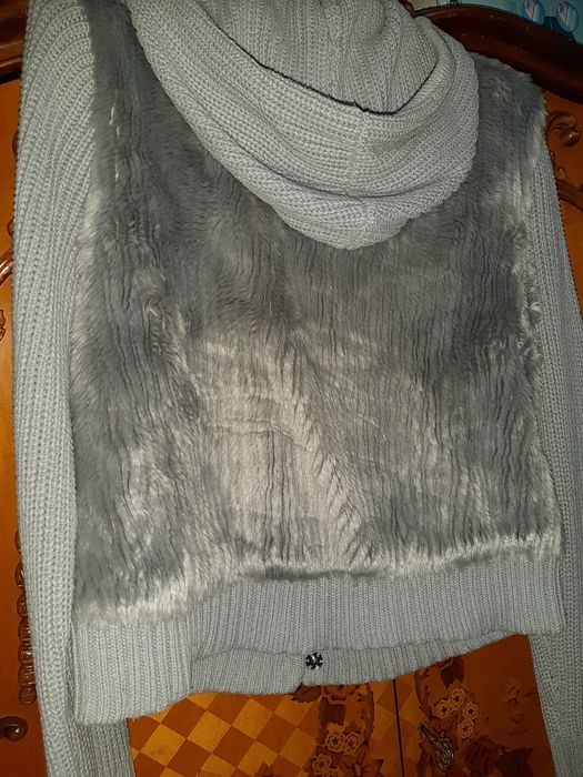 Теплая кофта-куртка тедди