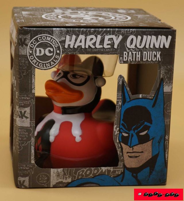 rata cauciuc baie in cutie cadou DC Comics HARLEY QUINN originala