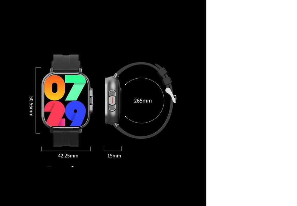 Smartwatch 2 în 1 LD1, Ceas cu Căști Wireless Bluetooth,Ecran 2.01"TFT