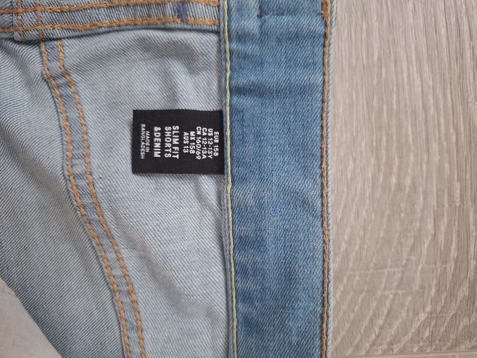 Blugi scurti h&m ,se potrivesc pt marimea M.
