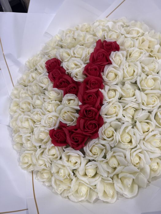 Букет , 101 роза б/у