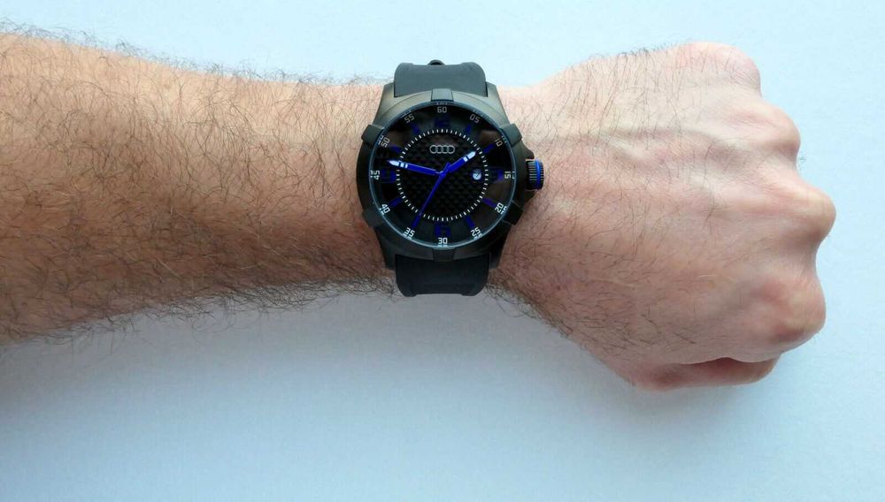 Наручные часы Audi Watch, Black/Blue