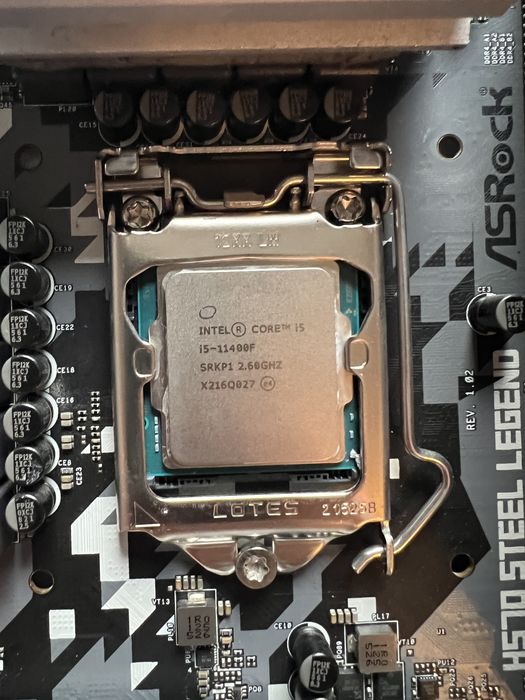 マザーボード Intel H570 Core i5 11400F 32GB DDR4 RAM ASRock H570