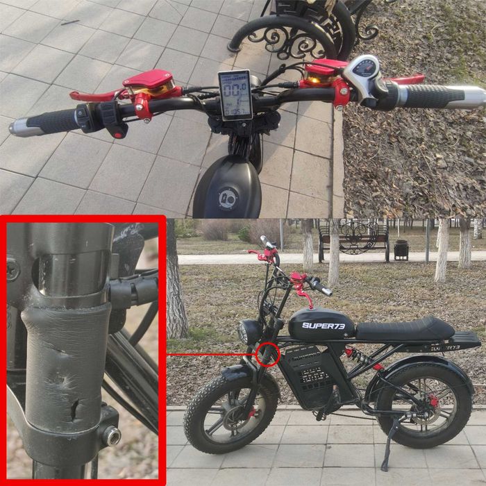 Продаётся электровелосипед SUPER 73 2 WD (двухведущий)