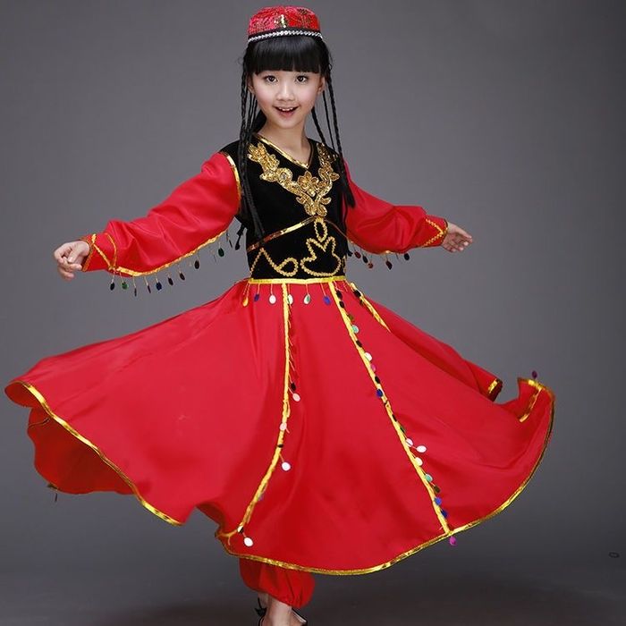 Уйгурское национальное платье