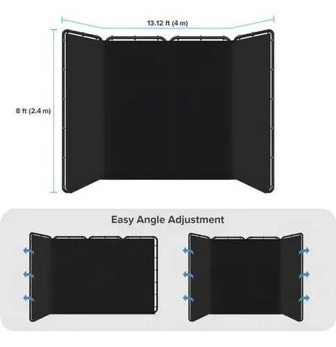 Fundal foto-video profesional Croma Key 400x230 cm
