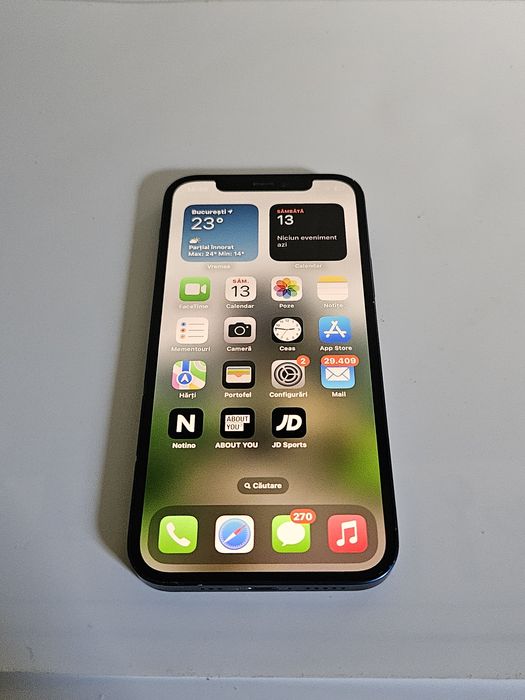 Iphone 12 blue 128gb in stare foarte buna