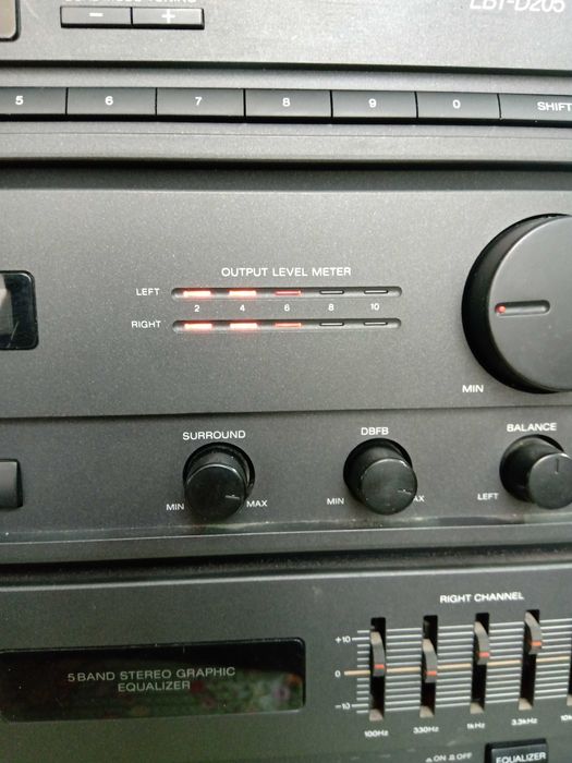 SONY LBT-D205 Tuner/Deck A,B Audio System Made in malaysia