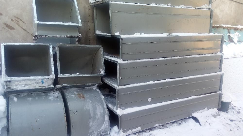 вентиляционные трубы и повороты