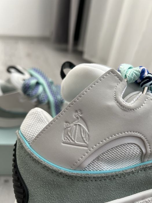 Lanvin Curb White/ Blue 42