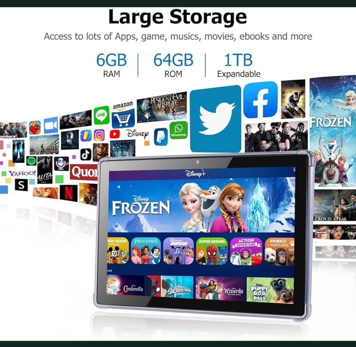 Wainyok P10S Tab, Android 14, 10,1 inch , 6GB RAM /64 GB, sigilat