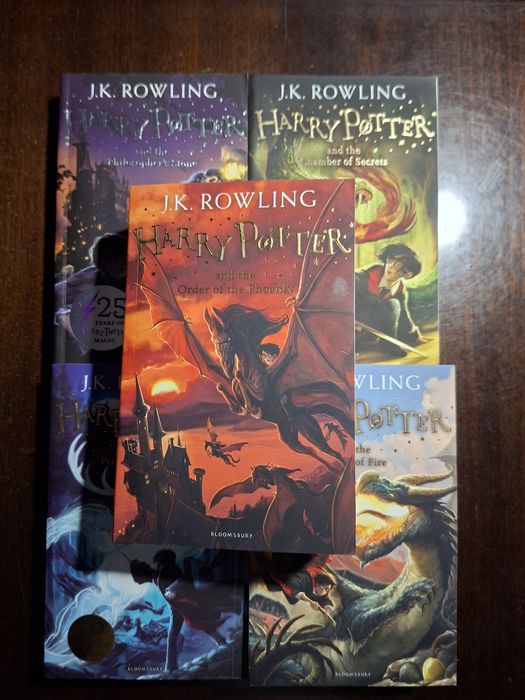 Книги "Гарри Поттер" на английском