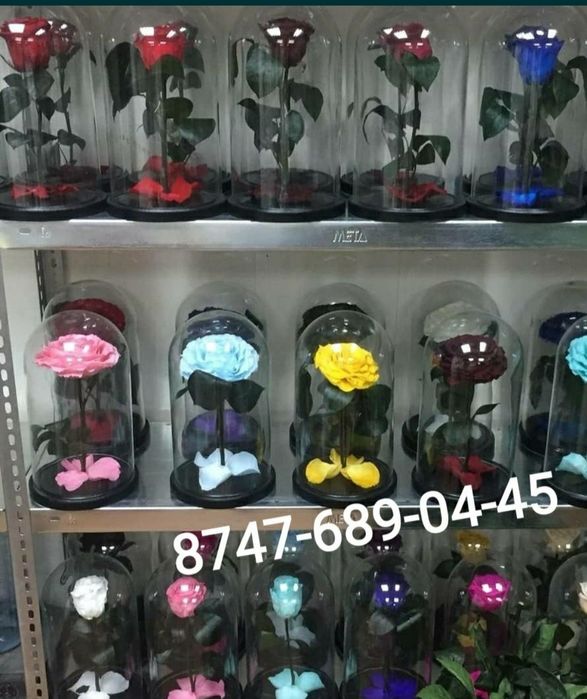 Супер-Подарок! Тренд сезона! Роза в колбе- оригинал!