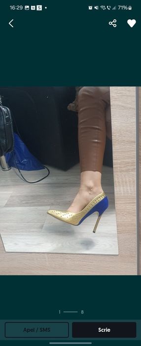 Pantofi ocazie deosebiti 38