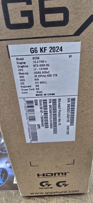 Gigabyte G6 KF (2024)