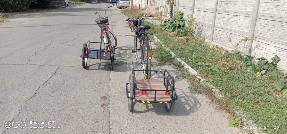 Продам тачку прицеп на велосипед