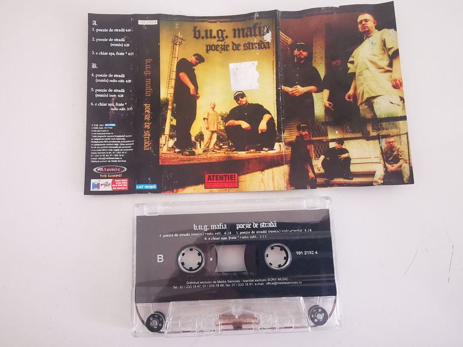 Caseta audio Bug Mafia - Poezie de strada