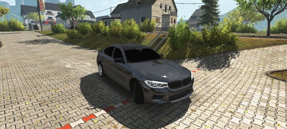 Бмв м5 в игре кар паркинг