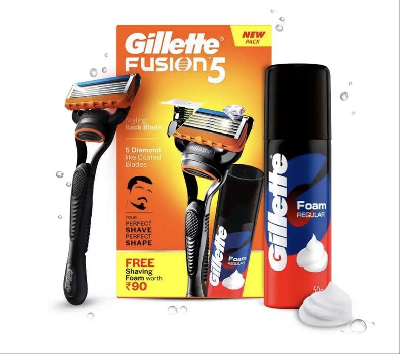 ОРИГИНАЛ Бритва Gillette Mach3 Turbo Fusion Proglide Касеты для бритья