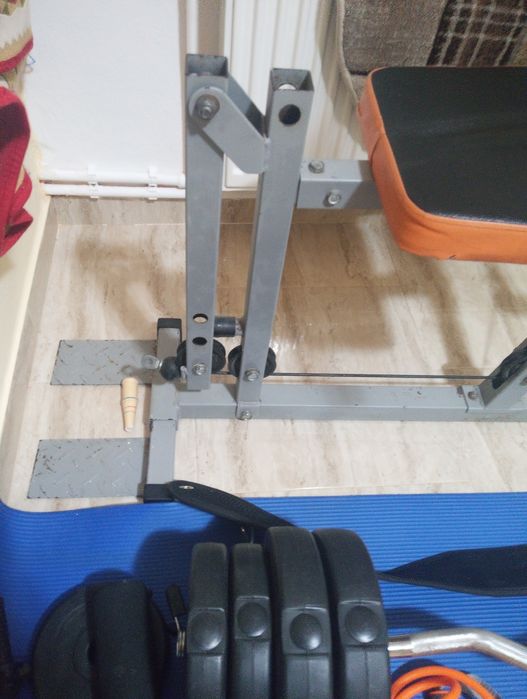 Aparat forță + gantere și haltere