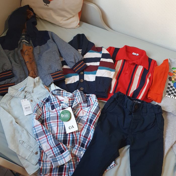 Lot mare hainute, marimea 86, Next, C&A, H&M