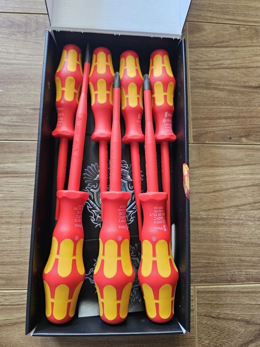 Set 7 surubelnite WERA 160 ISS/7 Kraftform Plus