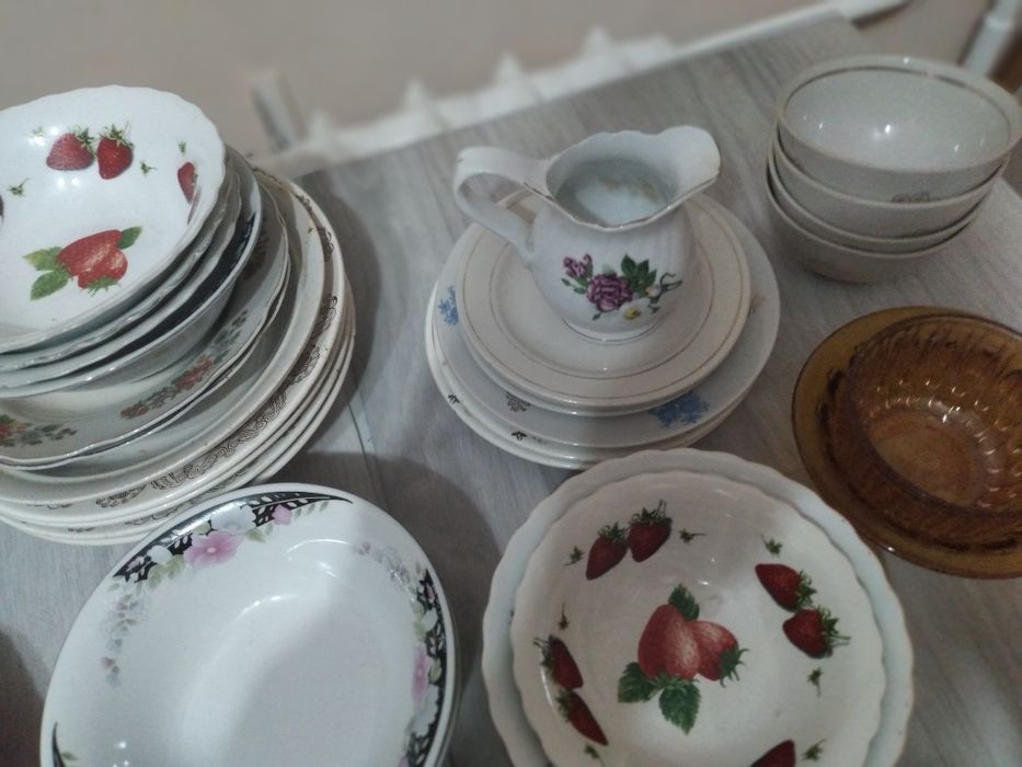 Посуда разная Советская