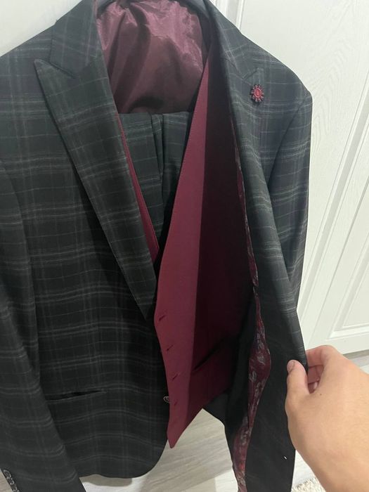 Классика костюм шалбарлар бар