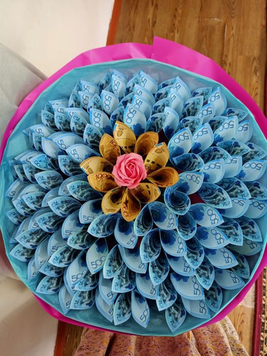 Денежный букет ақша букет