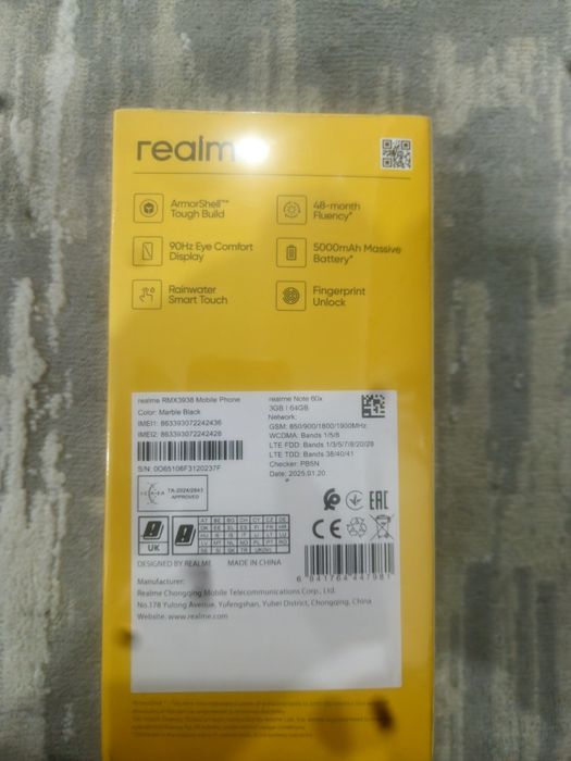 realme Note 60× продаётся